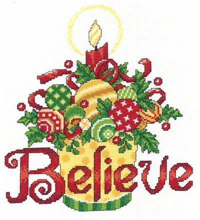 Believe ornaments