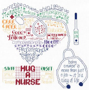 Let's hug a nurse