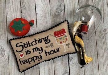 Stitching is my happy hour