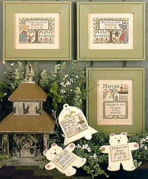 Wedding and birth Samplers IV