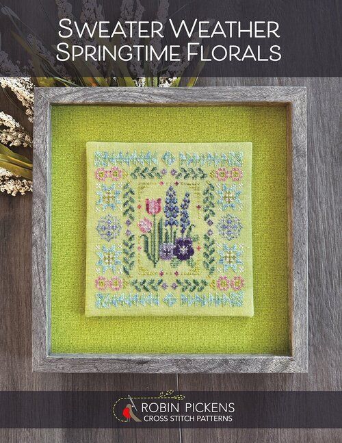 Sweater westher springtime florals