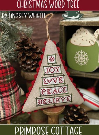 Christmas word Tree