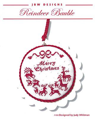 Reindeer bauble .
