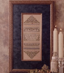 To have and to hold Bridal Sampler