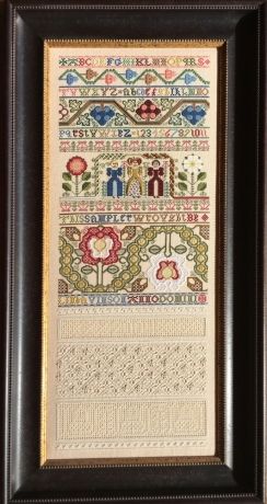 Queen's sampler stitch guide