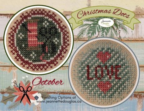 Christmas dots October