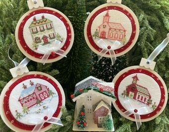 Petite Christmas village