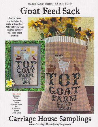 Goat feed sack