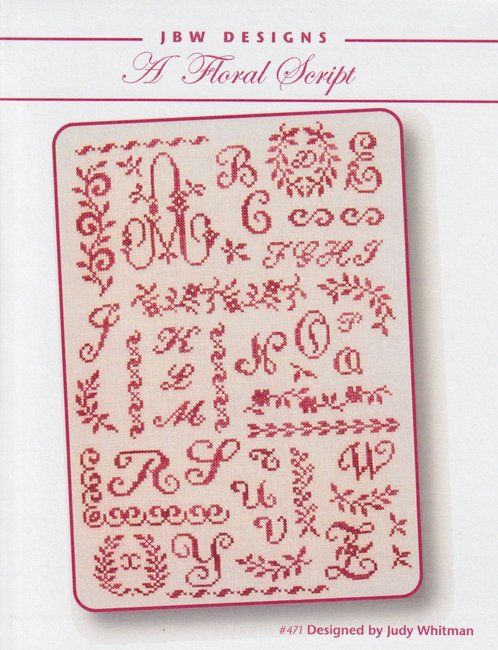 A Floral script