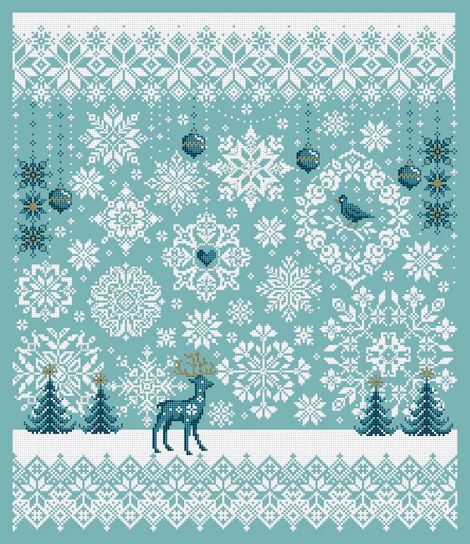 Falling snow