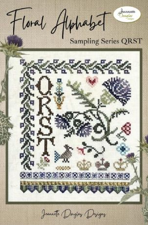 QRST Floral alphabet
