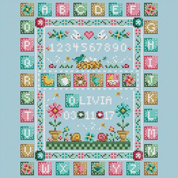 Quilted Baby Sampler
