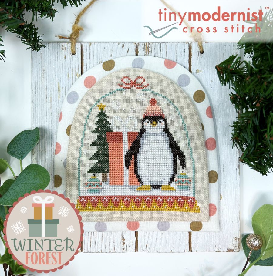 Winter forest Penguin